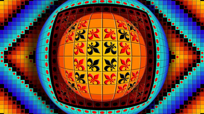 Обои картинки фото векторная графика, графика , graphics, узор, фон, цвета