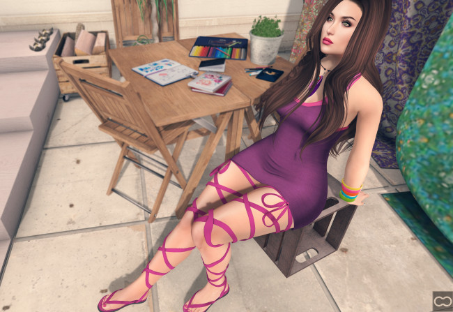 Обои картинки фото 3д графика, люди , people, фон, взгляд, девушка