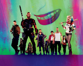 обоя кино фильмы, suicide squad, adam, beach, katana, viola, davis, will, smith, joel, kinnaman, amanda, waller, captain, boomerang, killer, croc