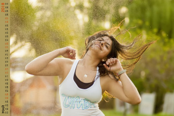 Картинка календари девушки эмоции брызги