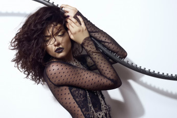 Картинка девушка девушки -unsort+ брюнетки темноволосые модель