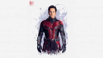 Картинка ant-man +мстители +война+бесконечности+ 2018 рисованное кино пол радд paul rudd artwork мстители война бесконечности ant man