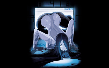 Картинка рисованное кино звонок art арт the ring фильм