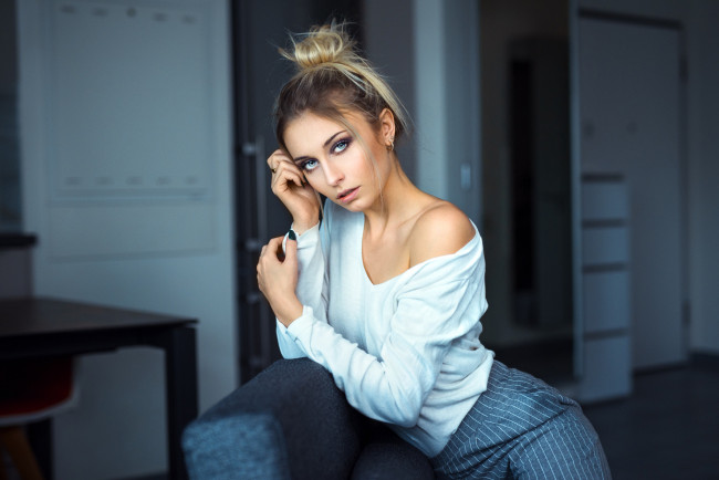 Обои картинки фото девушка, девушки, -unsort , блондинки,  светловолосые, модель