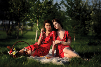 Картинка девушка девушки -unsort+ группа+девушек модель