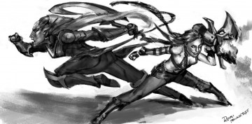 Картинка видео+игры league+of+legends девушки графика