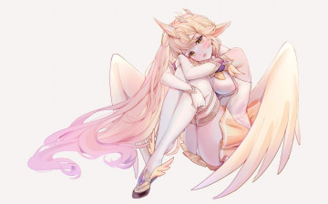 Картинка видео+игры league+of+legends soraka крылья