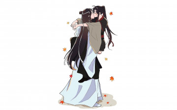 Картинка аниме mo+dao+zu+shi лань ванцзи вэй усянь поцелуй