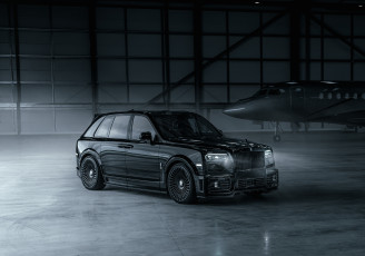 Картинка 2023+urban+automotive +rolls-royce+cullinan автомобили rolls-royce urban automotive rolls royce cullinan чeрный ангар самолет