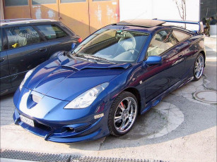 Картинка toyota celica автомобили