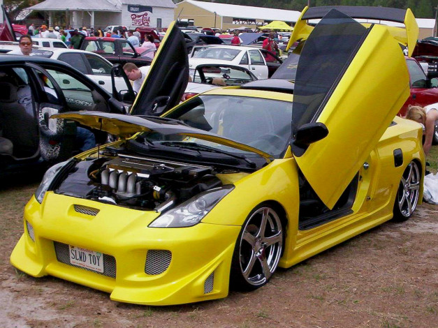 Обои картинки фото toyota, celica, автомобили