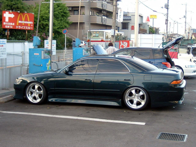 Обои картинки фото toyota, mark, ii, gx90, автомобили