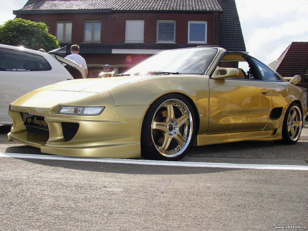 Обои картинки фото tuning, car, автомобили, toyota