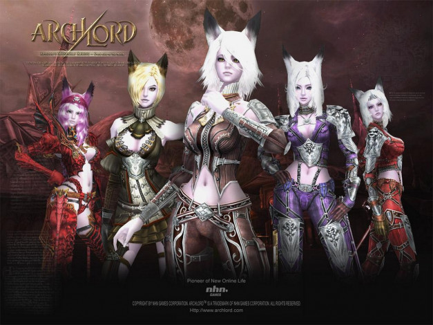 Обои картинки фото archlord, moonelf, swashbuckler, видео, игры