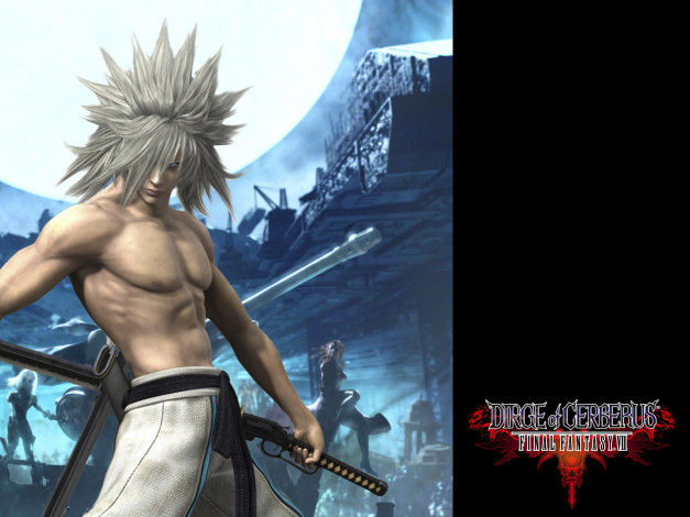 Обои картинки фото видео, игры, final, fantasy, vii, dirge, of, cerberus
