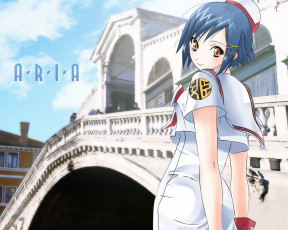 обоя аниме, aria
