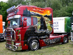 Картинка автомобили scania
