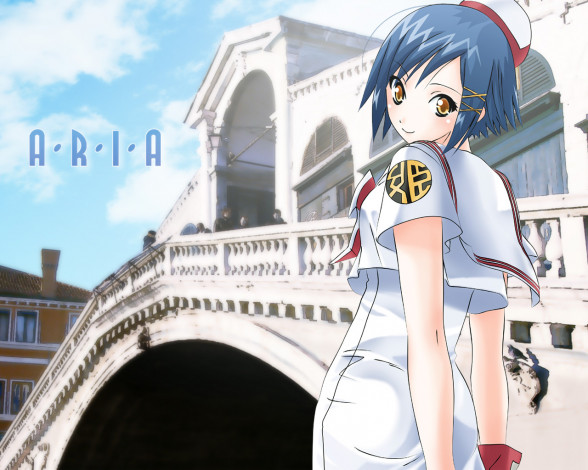 Обои картинки фото аниме, aria
