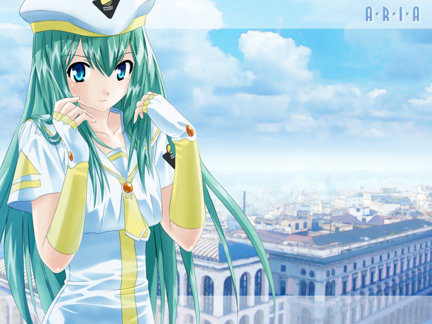 Обои картинки фото аниме, aria