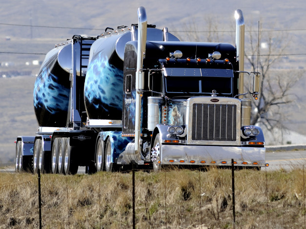 Обои картинки фото автомобили, peterbilt