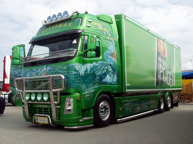 Обои картинки фото автомобили, volvo, trucks