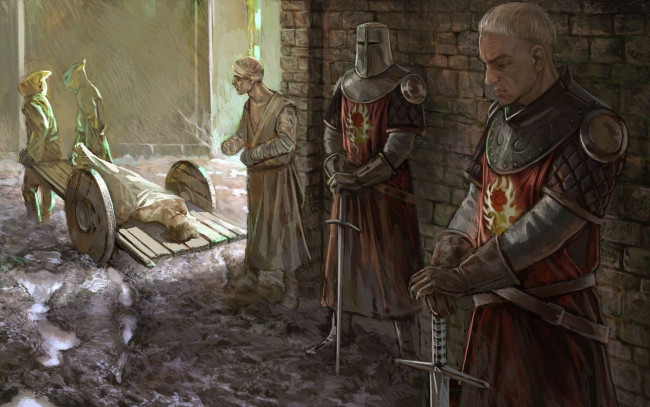 Обои картинки фото the, witcher, видео, игры