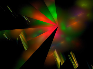 Картинка 3д графика fractal фракталы цвета линии узор фон рисунок