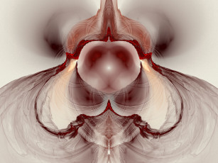 Картинка 3д графика fractal фракталы фон цвета узор