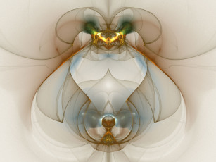 Картинка 3д графика fractal фракталы фон цвета узор