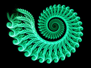 Картинка 3д графика fractal фракталы узор цвета фон