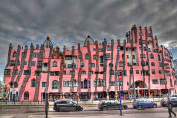 Картинка магдебург германия города здания дома оригинальный современный архитектура