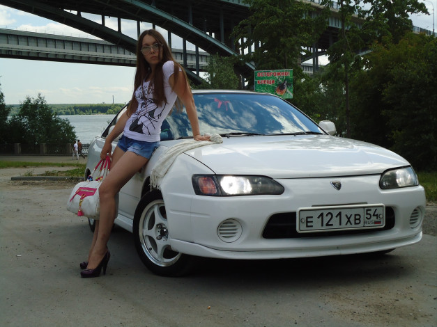 Обои картинки фото автомобили, авто, девушками