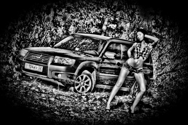 Обои картинки фото автомобили, авто, девушками