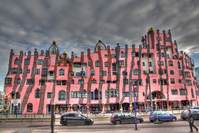 Обои картинки фото магдебург, германия, города, здания, дома, оригинальный, современный, архитектура