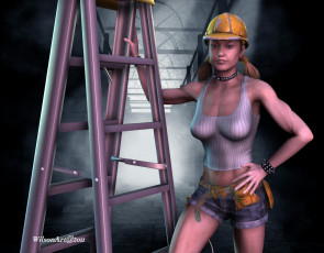 Картинка 3д графика people люди