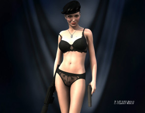 Картинка 3д графика people люди девушка