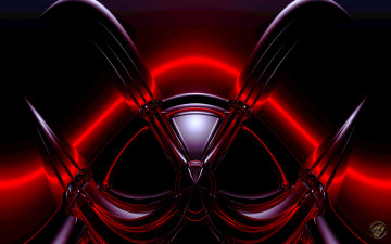 Картинка 3д графика fractal фракталы узор фон