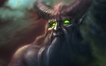 Картинка фэнтези демоны рога