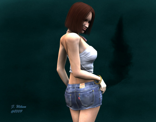 Обои картинки фото 3д, графика, people, люди, девушка