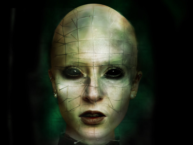 Обои картинки фото фэнтези, демоны, пирсинг