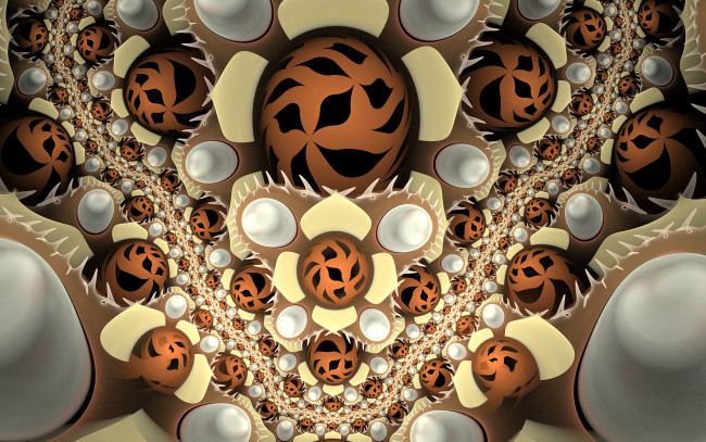 Обои картинки фото 3д, графика, fractal, фракталы, узор