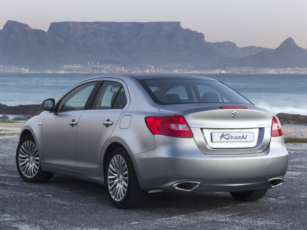 Обои картинки фото автомобили, suzuki, серый, za-spec, kizashi