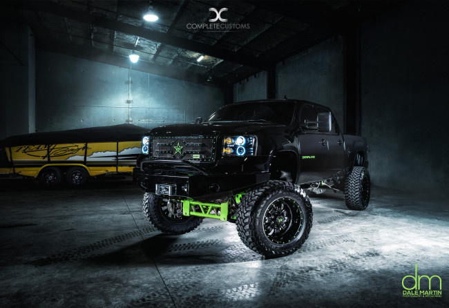 Обои картинки фото автомобили, custom pick-up, chevrolet