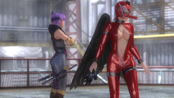 обоя 3д графика, аниме , anime, демон, фон, взгляд, девушка