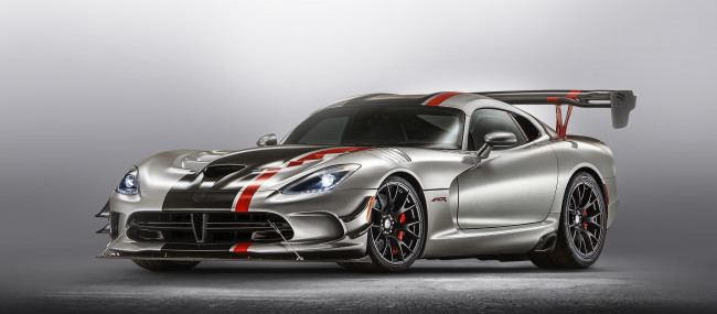 Обои картинки фото автомобили, dodge, vx, 2016г, viper, acr