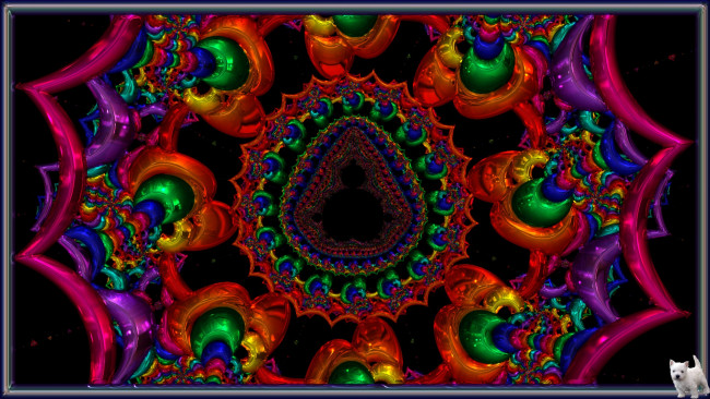 Обои картинки фото 3д графика, фракталы , fractal, узор, фон, цвета