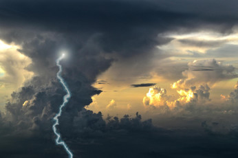Картинка природа молния +гроза небо малния гроза тучи
