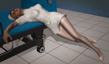 Картинка spy+games 3д+графика фантазия+ fantasy фон взгляд девушка