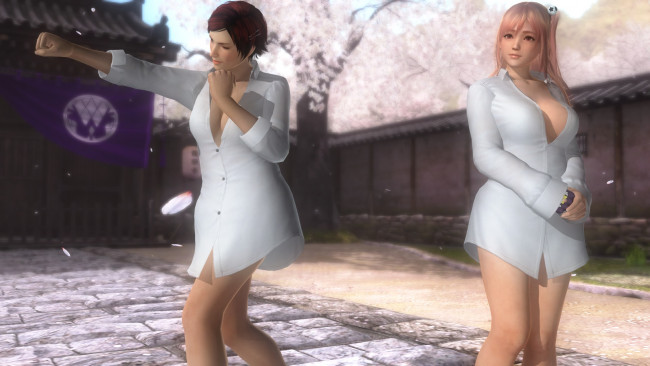 Обои картинки фото 3д графика, аниме , anime, девушки, фон, взгляд, поза