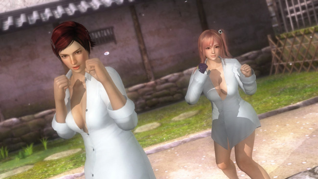 Обои картинки фото 3д графика, аниме , anime, фон, девушки, поза, взгляд